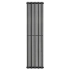 Радіатор Antrax AV 25s 1800x476 13 секцій RAL9005 Підключення нижнє по центру