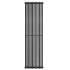Радіатор Antrax AV 25s 1800x476 13 секцій RAL9005 Підключення бічне ліве або праве
