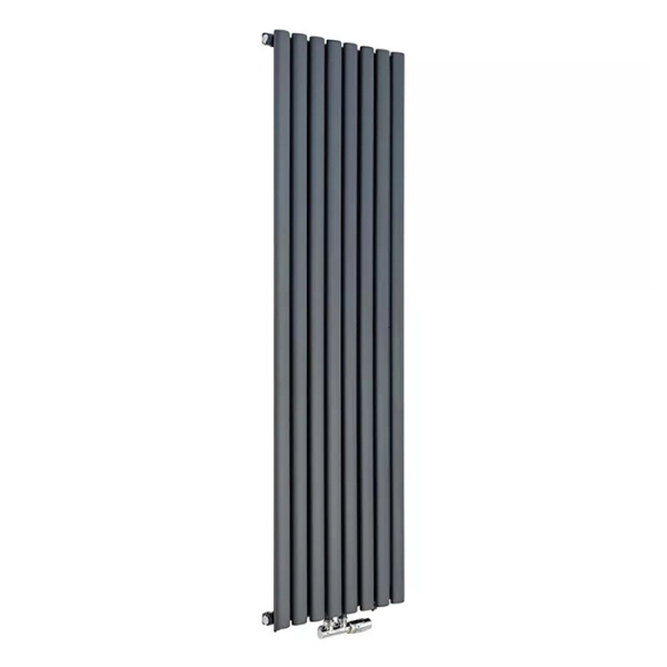 Радіатор Rastas Aurora 1 1800x480 RAL7016 Підключення бокове різнобічне