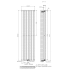 Радиатор Rastas Aurora 2 1800x600 RAL9016 Подключение нижнее по центру
