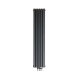 Rastas Aurora 2 1500x360 RAL7016 Подключение нижнее по центру